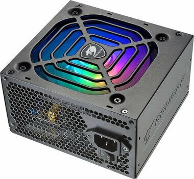 Cougar XTC ARGB 550W černá / PC zdroj / ATX / 550W / nemodulární / 80Plus