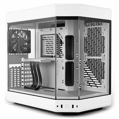 Hyte Y60 TG bílá / E-ATX / 2x USB-A 3.0 / 1x USB-C 3.1 / 3x 120mm / bez zdroje / průhledná bočnice