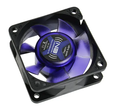 Noiseblocker BlackSilent Fan XR-2 modrá / 60mm / 15 dB @ 2200 RPM / 14.12 CFM / 3-pin