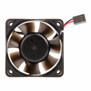 Noiseblocker BlackSilent Pro Fan PR-2 černá / 60mm / 16.8 dB @ 2500 RPM / 17 CFM / 3-pin