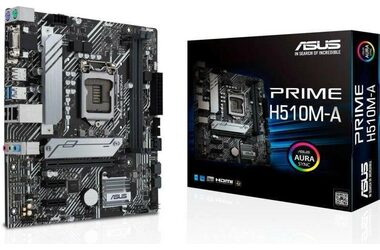 ASUS PRIME H510M-A R2.0 / H470 / 2x DDR4 / PCIEx16 / 1GLAN / mATX