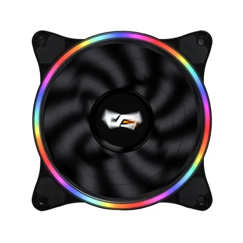 darkFlash D1 černá / 120 mm / 1200 RPM / 22 dBA / 38 CFM / 4-pin