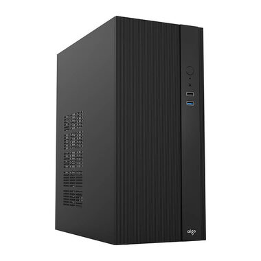 darkFlash Q15 černá / mATX / bez ventilátorů / 2x USB-A / průhledná bočnice / bez zdroje