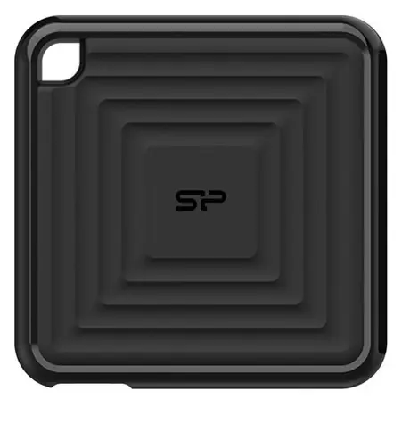 Silicon Power PC60 512GB černá / Externí SSD / 2.5" / USB 3.2 Gen2 Type-C / R: 540MBs