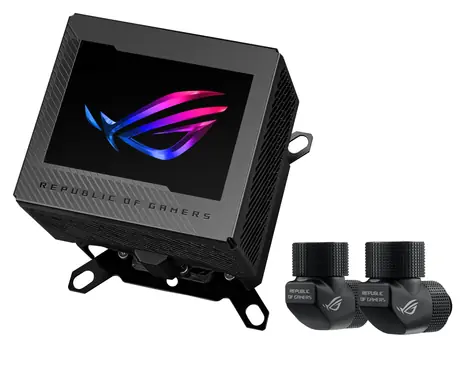 ASUS ROG RYUJIN III WB černá / vodní blok CPU / 3.5" LCD displej