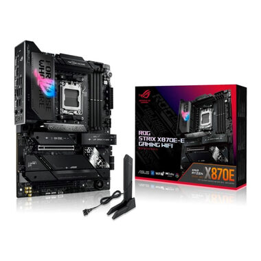 ASUS ROG STRIX X870E-E Gaming WiFi / AMD X870E / DDR5 / SATA III RAID / USB / 5GLAN / M.2 / sc.AM5 / ATX
