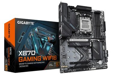 GIGABYTE X870 GAMING WIFI6 / AMD X870 / DDR5 / SATA III RAID / USB / 2.5GLAN / M.2 / sc.AM5 / ATX