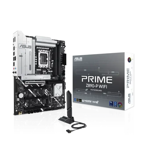 ASUS PRIME Z890-P WIFI / Z890 / LGA 1851 / 4x DDR5 / PCIex16 / 2.5GLAN / ATX