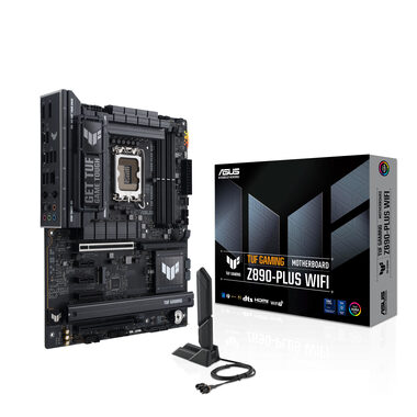 ASUS TUF GAMING Z890-PLUS WIFI / Z890 / LGA 1851 / 4x DDR5 / PCIex16 / 2.5GALN / ATX