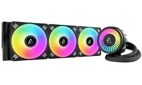 ARCTIC Liquid Freezer III - 360 A-RGB černá / 3x 120mm / 22.5 dB @ 2000 RPM / 48.8 CFM / AMD + Intel