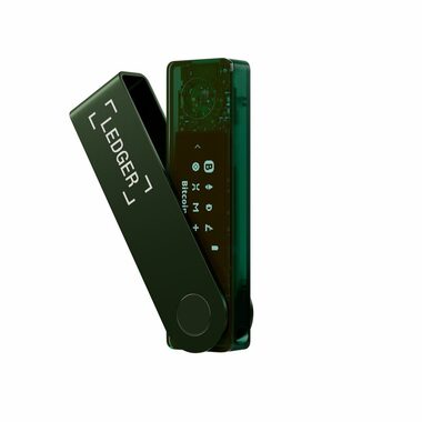Ledger Nano X Emerald Green / hardwarová peněženka na kryptoměny