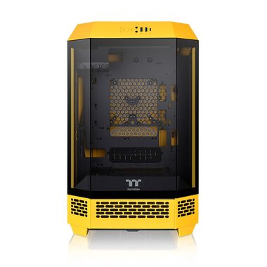 THERMALTAKE The Tower 300 žlutá / mATX / 2x USB-A 3.0 / 1x USB-C 3.2 / 2x 140mm / bez zdroje