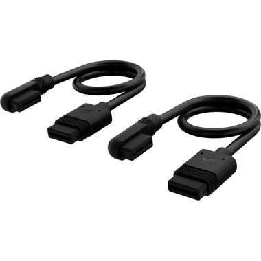Corsair iCUE LINK slim cable černá / 2ks / 200mm / 90°