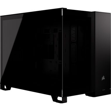 Corsair 2500X černá / mATX / 2x USB-C 3.2 / 1x USB-A 3.2 / bez zdroje / průhledná bočnice