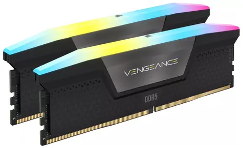 Corsair Vengeance RGB 96GB (2x 48GB) DDR5 6800MHz / CL40 / DIMM / XMP / RGB / 1.4V