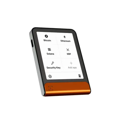 Ledger Flex Bitcoin oranžová / hardwarová peněženka na kryptoměny