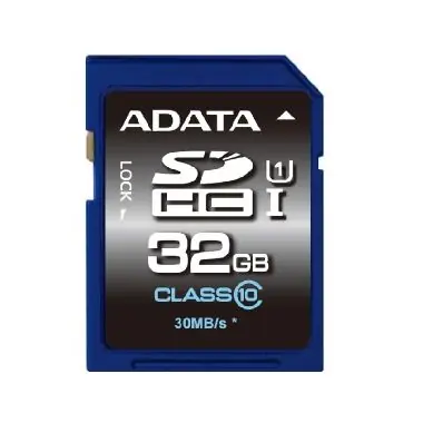 Rozbaleno - ADATA Premier SDHC karta 32GB / UHS-I U1 Class 10 / R: 30MB/s / W: 10MB/s / rozbaleno