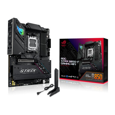 ASUS ROG STRIX B850-F GAMING WIFI / B850 / 4x DDR5 / 1x 2.5GLAN / Wi-Fi 7 / ATX