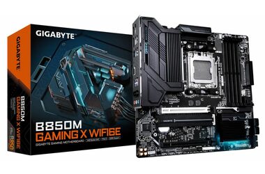 GIGABYTE B850M GAMING X WF6E / B850 / 4xDDR5 / 2.5GLAN / Wi-Fi 6E / mATX