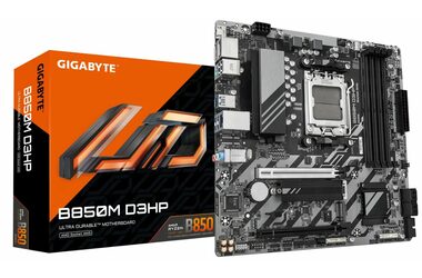 GIGABYTE B850M D3HP / B850 / 4xDDR5 / 1x GLAN / mATX