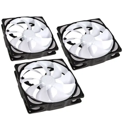 Noiseblocker NB-eLoop Fan B14-3 bílá 3ks / 140mm / 28.9 dB @ 1400 RPM / 104.94 CFM / 3-Pin