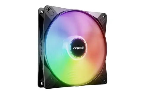 be quiet! Light Wings LX ARGB PWM černá / 140mm / Rifle Bearing / 30.5 dB @ 1800 RPM / 75.3 CFM / 4-Pin PWM + 3-Pin