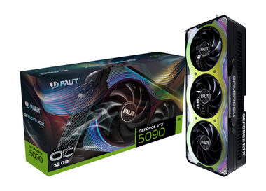 Palit RTX 5090 GameRock 32GB / 2407MHz / 32GB GDDR7 / 512-bit / 1x HDMI + 3x DP / 1000W (16)