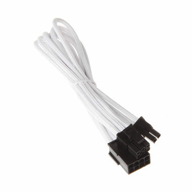 SilverStone Prodlužovací kabel 8-Pin-PCIe na 6+2-Pin-PCIe - 250mm bílá