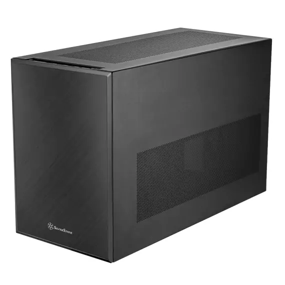 SilverStone SUGO 17 černá / mATX / 2x USB-A 3.0 / 1x USB-C / bez zdroje 