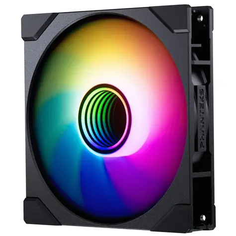PHANTEKS M25 Gen2 PWM D-RGB Reverse Blade černá / 140mm / Hydraulic Bearing / 36.4 dB @ 1800 RPM / 101.78 CFM