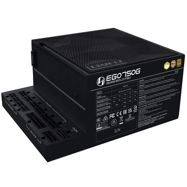 Lian Li EDGE EG750 80 PLUS Gold černá / ATX 3.1 / 750W / 80PLUS Gold / Aktivní PFC / modulární