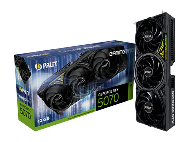 Palit GeForce RTX 5070 GamingPro 12GB / 2512MHZ / 12GB GDDR7 / 192-bit / 1x HDMI + 3x DP / 650W (16)