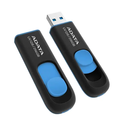 ADATA UV128 256GB Modrá / USB 3.2 / USB-A