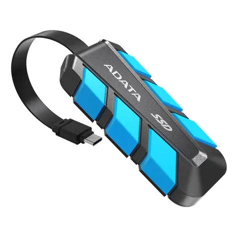 ADATA SC740 1TB modrá / SSD / Externí / čtení: 1050MBps / zápis: 1000MBps / Type-C 3.2 Gen 2
