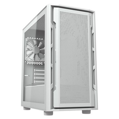 COUGAR Uniface Mini bílá / PC skříň / micro-ATX / mini-ITX / průhledná bočnice / bez zdroje