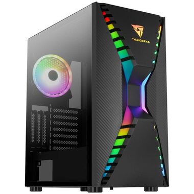Aerocool Cronus černá / ATX / 2x USB-A 3.0 / 1x 120mm / bez zdroje / průhledná bočnice  