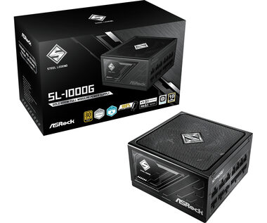 ASRock Steel Legend SL-1000G / ATX / 1000W / 80 Plus Gold / 135 mm / Modulární
