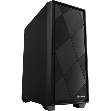 Sharkoon VS8 černá / ATX / 2x USB 3.0 / 1x 120mm / bez zdroje 