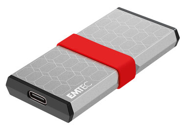 EMTEC X205 Mini SSD 256GB / USB-C 3.2 Gen2 / čtení: 1100MBs