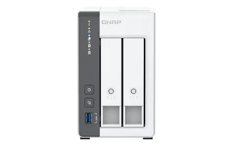 QNAP TS-216G / ARM Cortex A55 2.0 GHz / 4GB RAM / 2x 2.5" nebo 3.5" SATA III / 1x USB 3.0 & 2x USB 2.0 / 1x GLAN