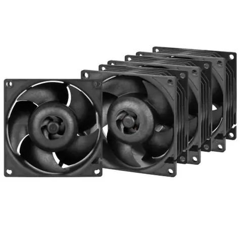 ARCTIC S8038-10K 4ks černá / 80mm / DBB / 10000 RPM / 102 CFM / 4-Pin PWM