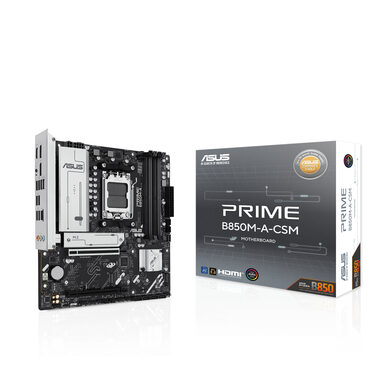 ASUS PRIME B850M-A-CSM / B850 / 4x DDR5 / 1x 2.5GLAN / mATX