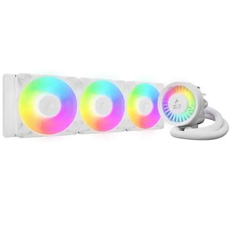ARCTIC Liquid Freezer III Pro 360 ARGB bílá / 3x 120mm / 2500 RPM / 77 CFM / AMD + Intel
