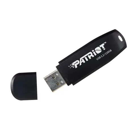 Patriot Xporter Core 512GB černá / Flash Disk / USB 3.2 / USB-A / Rychlost čtení až 80 MBs