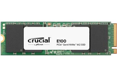 Crucial E100 1TB / M.2 SSD 2280 / PCIe 4.0 / R:5000MBs / W:3000MBs / 3y