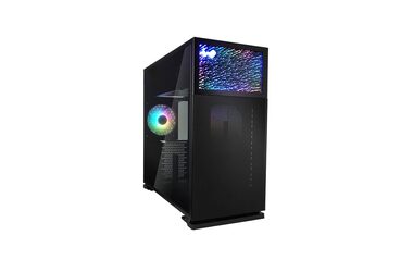 InWin N127 černá / ATX / 2x USB-A 3.2 / 1x USB-C 3.2 / 1x 120mm / bez zdroje / průhledná bočnice