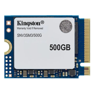 Kingston NV3 SSD 500GB / M.2 2230 / PCIe 4.0 NVMe / R:5000MBps / W:3000MBps