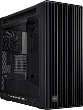 Rozbaleno - ASUS ProArt PA602 Midi Tower černá / E-ATX / 2x 200mm / 1x 140mm / bez zdroje / průhledná bočnice / rozbaleno
