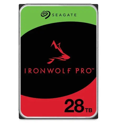 Seagate IronWolf Pro 28TB / HDD / 3.5" SATA III / 7200 RPM / 512MB cache