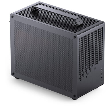 Jonsplus Z20 Mesh černá / mATX / 1x USB-A 3.0 / 1x USB-C 3.1 / bez zdroje / rukojeť 